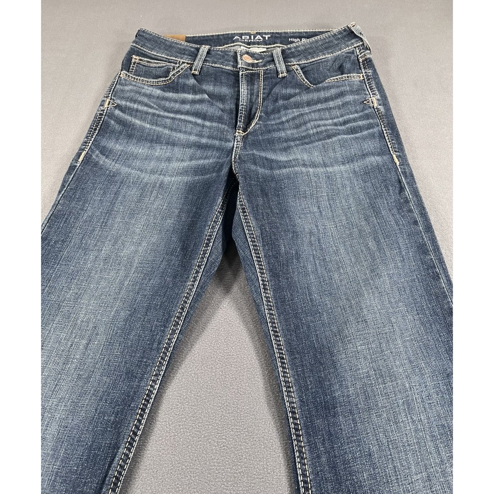 Ariat Women's Blue Boot Cut Jeans - Picture 2 of 11